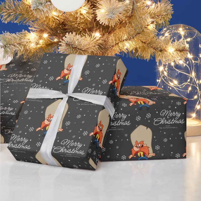 Papier Cadeau Yosemite personnalisé Sam Joyeux Noël (Vacances)
