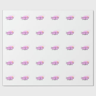 Papier Cadeau you are my sunshine pink purple sun rays clouds