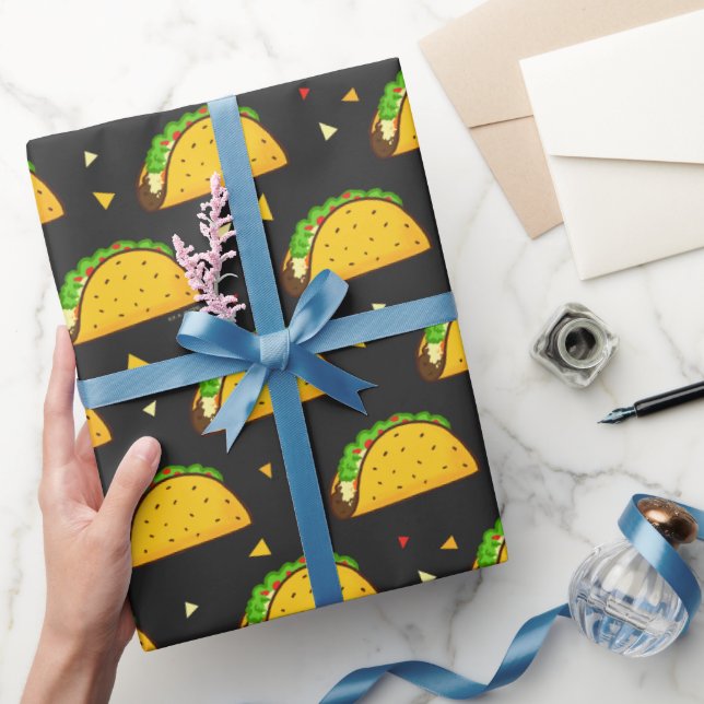 Papier Cadeau Yummy Taco Motif (Cadeaux)