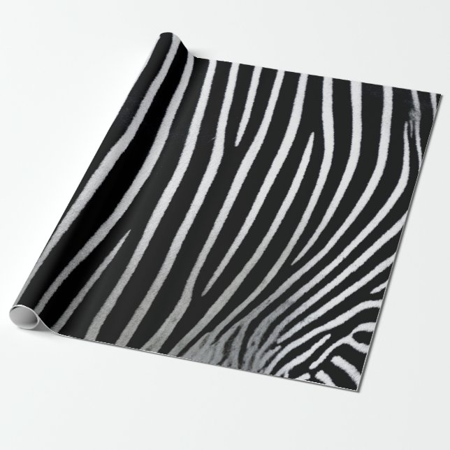 Papier Cadeau Zebra Skin (Déroulé)