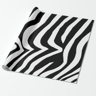 Papier Cadeau Zebra skin motif