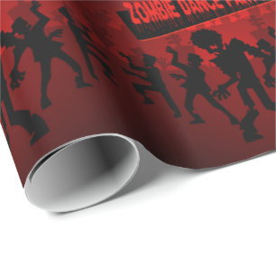 Papier Cadeau Zombie Dance Party