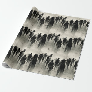 Papier cadeau Zombiefied 2