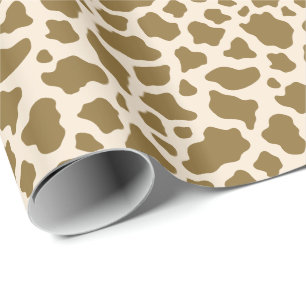 Papier Cadeau Zones de girafe pour animaux de Safari Imprimer