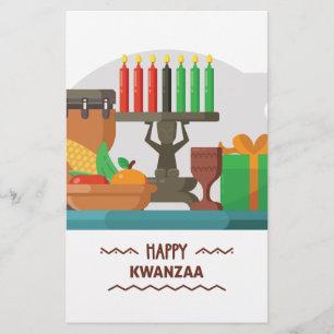 Papier cadeaux kwanzaa heureux