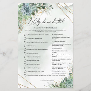 Papier Cadre d'or succulent eucalyptus Pourquoi faisons-n