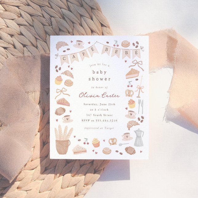 Papier Cafe Bebe Budget Baby Shower (Créateur téléchargé)
