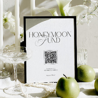 Papier Caisse de Lune de Miel Panneau de Mariage Élégant 