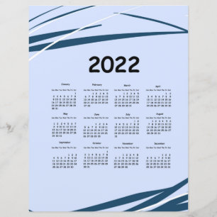 Papier Calendrier 2022. Planification d'entreprise, conce