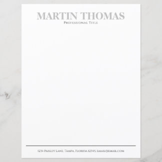 Papier Calligraphie moderne Simple Typographie Profession