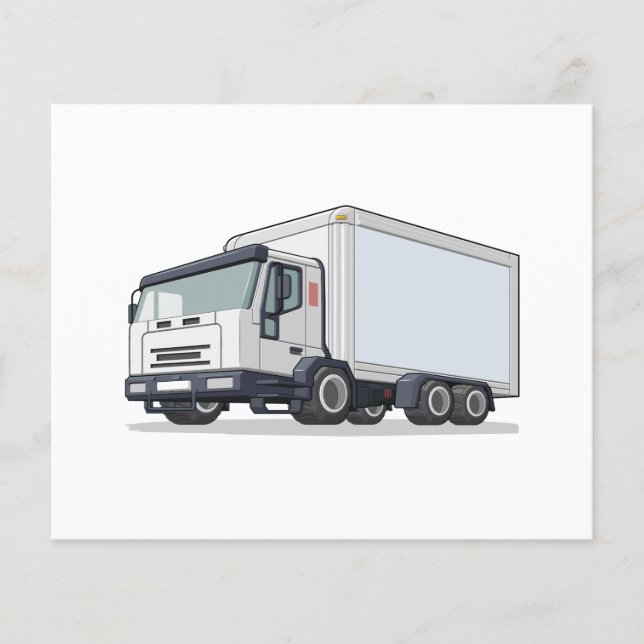 Papier Camion de livraison (Devant)