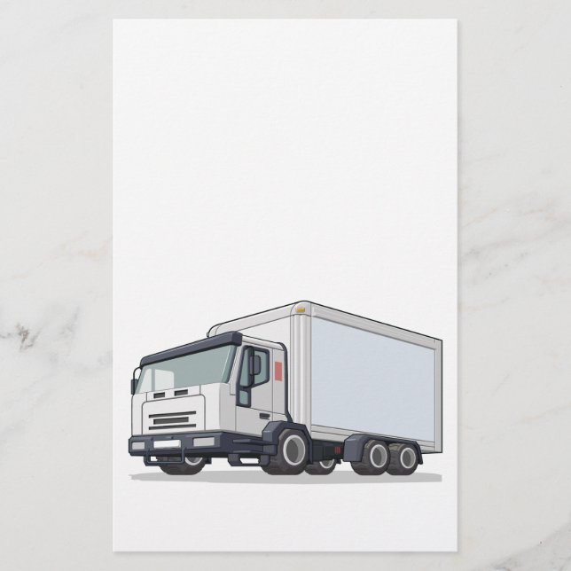 Papier Camion de livraison (Devant)