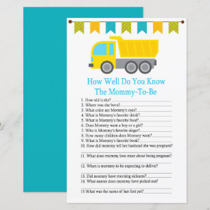 Papier Camion de vidange comment bien connaissez-vous le 
