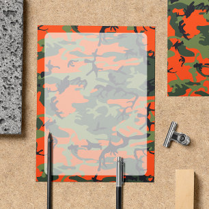 Papier Camo Vert et Orange, Camouflage, Militaire, Armée