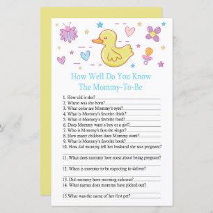 Papier Canard en caoutchouc Comme vous connaissez bien le