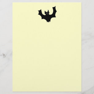 Papier Cartographie de chauve-souris noire