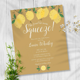 Papier Carton d'invitation de mariage Budget Gold Squeeze