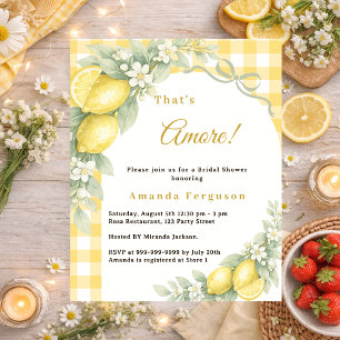 Papier Carton d'invitation pour une Baby Shower italien à