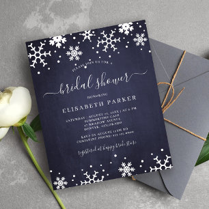 Papier Carton d'invitation pour une fête prénuptiale à th