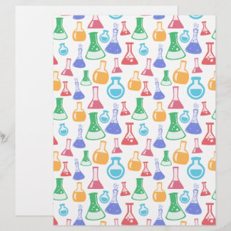 Papier Carton motif Science / Chimie