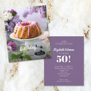 Papier Cartons d'invitation pour une fête d'anniversaire 