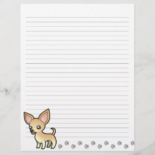 Papier Cartoon Chihuahua (manteau lisse)