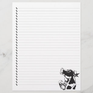 Papier Cartoon sot Vache laiteuse Pot à lettres