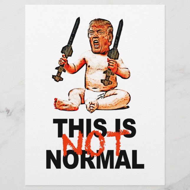Papier Ceci n'est pas normal (Devant)