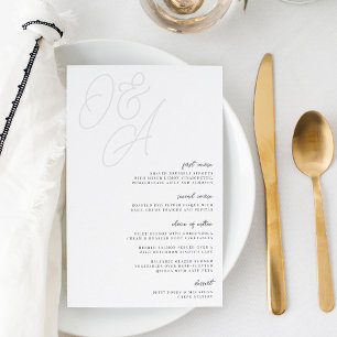 Papier Cendre Mariage de monogramme de filigrane de scr