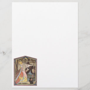 Papier Cendrillon et la Fée Marraine, Conte de Fées Vinta