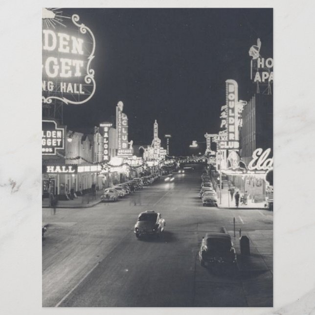 Papier Centre-ville de Las Vegas (Devant)