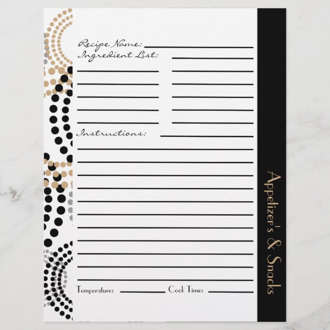 Papier Cercles et Pois Neutral Motif (Devant)