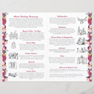 Papier Cérémonie des Fleurs tropicales et Mariages hindou