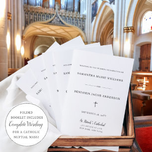Papier Cérémonie des Mariages catholiques - Masse complèt