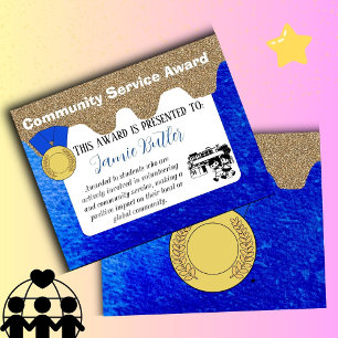 Papier certificat d'attribution communautaire