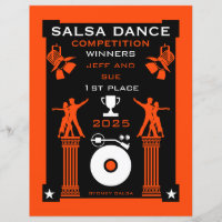 Certificat de Concours de Danse Salsa