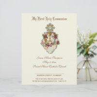 Certificat de souvenir de la Sainte Communion cath