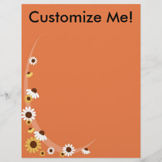 Papier Champ de marguerite