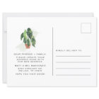 Changement d'adresse budgétaire Faire-part de dépl