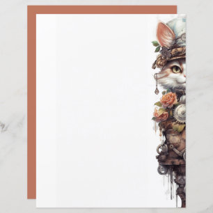 Papier Chat 8 Noël chaton de vacances