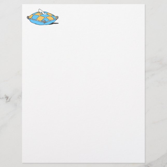 Papier Chaussure de Cendrillon sur Coussin orange Turquoi (Devant)