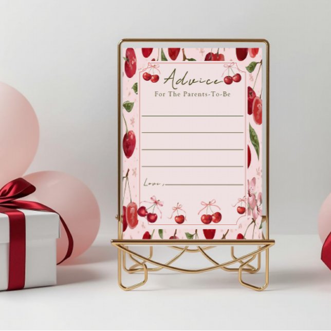 Papier Cherry Sweet Advice for parents (Créateur téléchargé)
