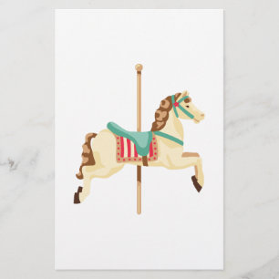 Papier Cheval de carrousel