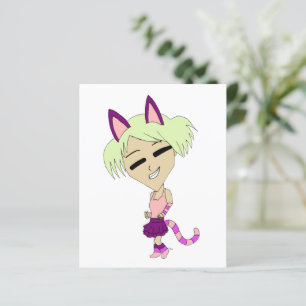 Papier chibi catgirl