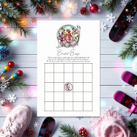 Chic Bachelorette Week-end Social Club Bingo Jeu