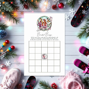 Papier Chic Bachelorette Week-end Social Club Bingo Jeu