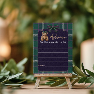 Papier Chic elegant  R. Lauren Bear parents advice