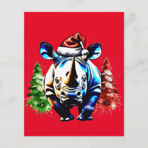 Papier Chien de Noël mignon