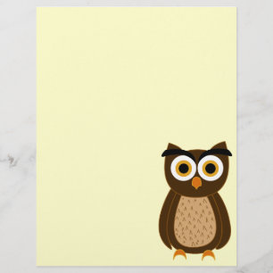 Papier Chouette mignonne