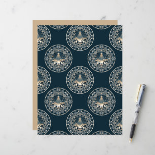 Papier Christ Nativité Star de Wonder Polka Dot Mandala